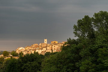 Fototapeta na wymiar Town of Vence, France