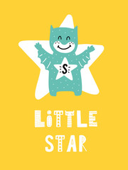 Scandinavian kids card