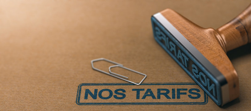 Nos Tarifs, Bar&egrave;me Tarifaire