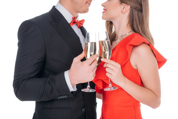 couple drinking champagne