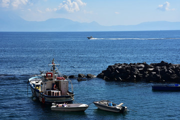 Napoli, piccolo porto di Marechiaro a Posillipo