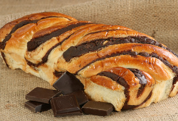 chocolate brioche