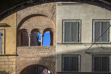Obraz premium Renaissance windows and walls