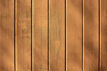 Obraz premium Vertical brown wood planks background 