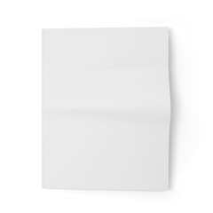 Blank newspaper template