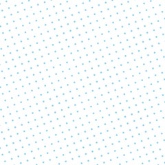 Universal white background in light blue polka dots