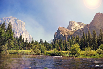 Parc National du Yosemite, Californie, USA - obrazy, fototapety, plakaty