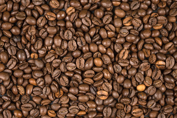 Fototapeta premium Tekstura ziaren kawy