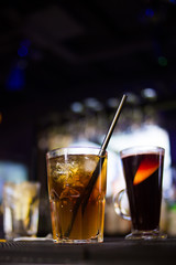alcoholic drink with ice