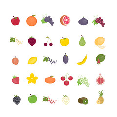 Different fruit set.