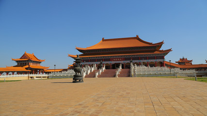 Fototapeta premium Templo Nan Hua, Bronkhorstspruit, Sudáfrica