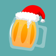 Beer mug  vector illustration