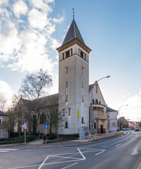 Obraz premium Church in Merl - Luxembourg