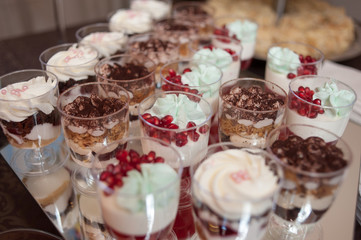 Wedding candies table 