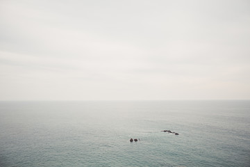 Fototapeta premium Deserted Island in the Ocean