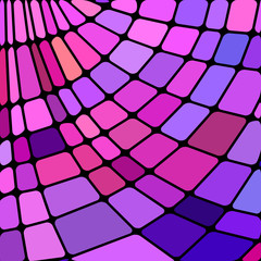 abstract vector stained-glass mosaic background