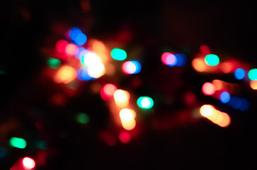 christmas bokeh overlay abstract defocused background texture sparkling circle lights wallpaper