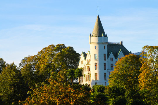Gamlehaugen Palace, the Bergen residence of Norways royal family