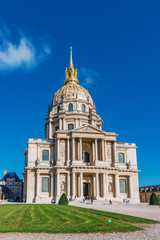 Fototapeta premium Cathedral Les Invalides in Paris