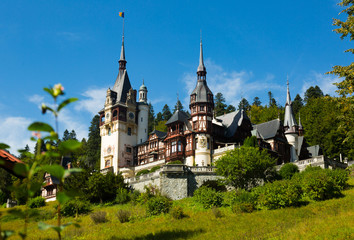 Fototapeta premium Peles Castle, Romania