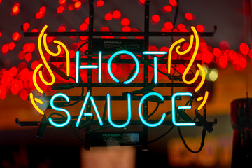 Hot Sauce Sign