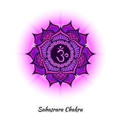 Sahasrara chakra design