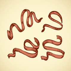 Obraz premium Tape. Vector drawing