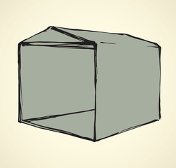 Tent. Vector drawing