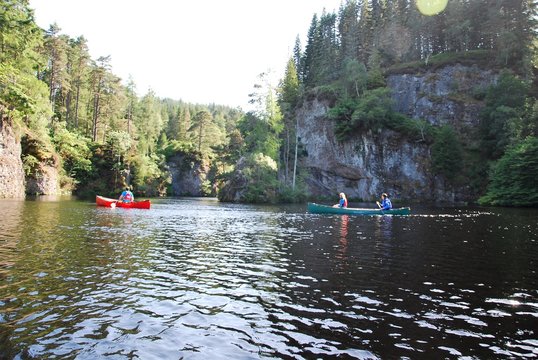 Canoeing The Beauly River