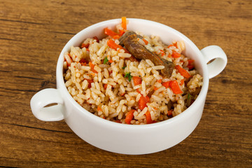 Asian rice - Plov