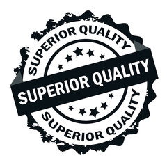 Superior Quality black text stamp