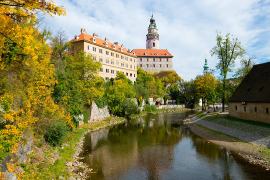 Cesky Krumlov castle - Czech Republic.