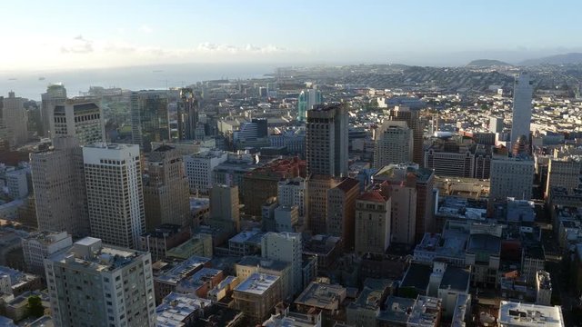 San Francisco cityscape aerial