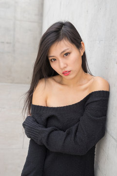 Beautiful Asian woman