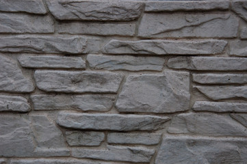 Texture of gray stones with space for text