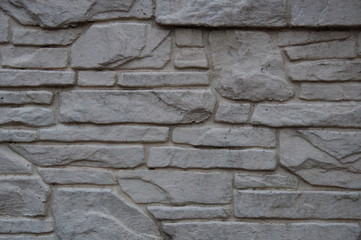 Texture of gray stones with space for text