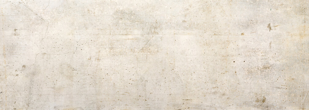 Old concrete wall texture with wood grain as background