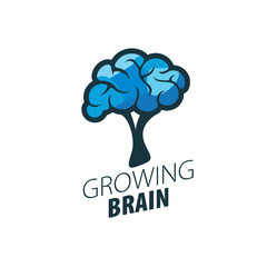 Vector brain logo