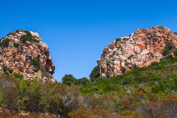 Corsica island, France. Landscape of Piana