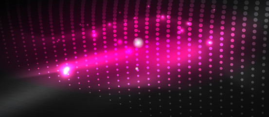 Fototapeta premium Smooth smoke particle wave