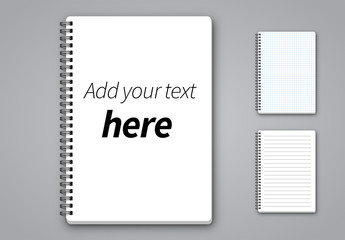 3 Notepad Page Layouts