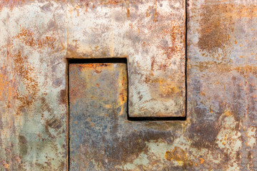 Rusty metal background