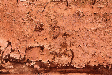 Background of rusty metal wall