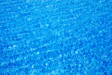  water in swimming pool.