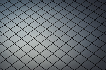 Metal fence background