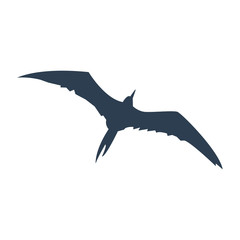 Fototapeta premium Flying bird icon