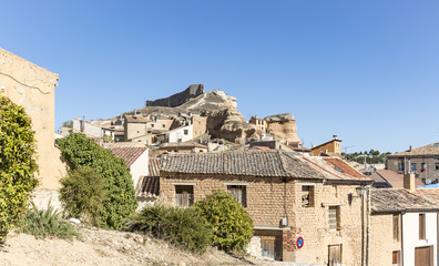 Fototapeta na wymiar a view of the old San Esteban de Gormaz town, province of Soria, Spain
