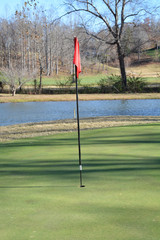 Obraz premium sink the putt