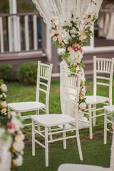 wedding decorations tables chairs flowers