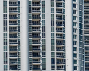 Fototapeta premium Residential or hotel building